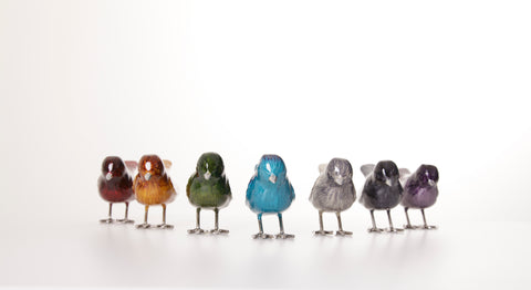 Brushed Silver Robin (Trade min 4 / Retail min 1)