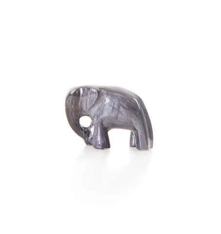 Brushed Black Elephant Small 5 cm (Trade min 4 / Retail min 1)
