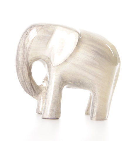 Brushed Silver Elephant XL 12 cm (Trade min 2 / Retail min 1)