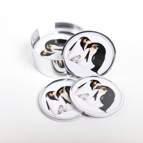Penguin Coasters Set of 6 (Trade min 4 / Retail min 1)