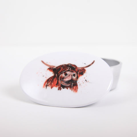 Highland Cow Trinket Box (Trade min 4 / Retail min 1)