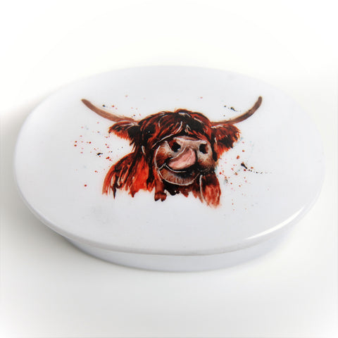 Highland Cow Trinket Box (Trade min 4 / Retail min 1)