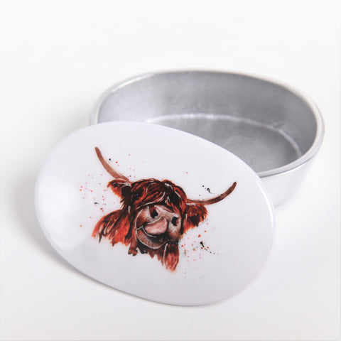 Highland Cow Trinket Box (Trade min 4 / Retail min 1)