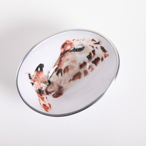 Giraffe Oval Bowl Petite (Trade min 4 / Retail min 1)