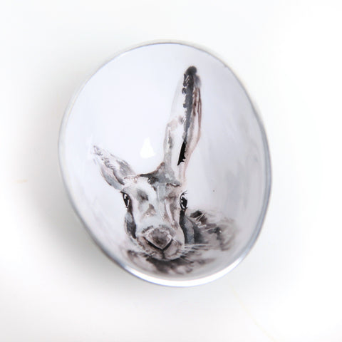 Hare Oval Bowl Small (Trade min 4 / Retail min 1)