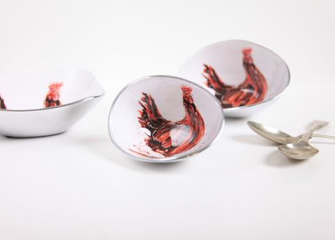 Henrietta the Chicken Square Bowl (Trade min 4 / Retail min 1)