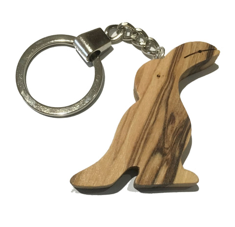 Olivewood Toucan Keyring 5 cm (trade min 6)