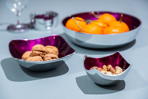 Purple Square Dish (Trade min 4 / Retail min 1)