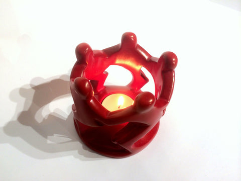Red Dancing Family Tealight (trade min 6)