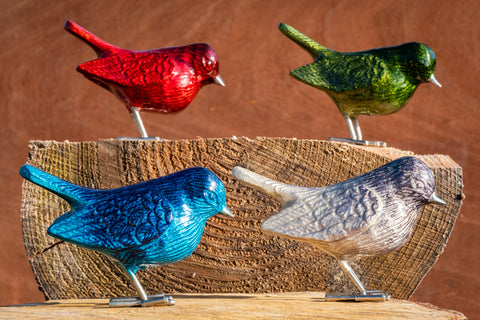 Brushed Silver Robin (Trade min 4 / Retail min 1)