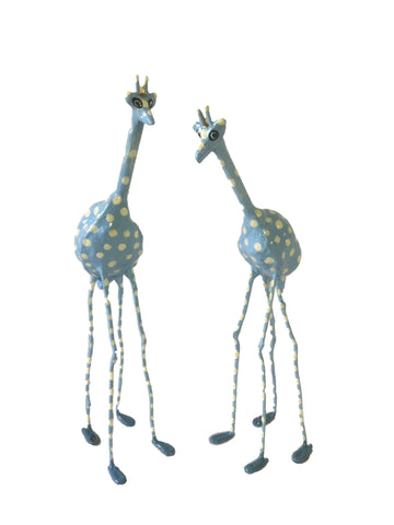 Seedpod Blue Giraffe - Large