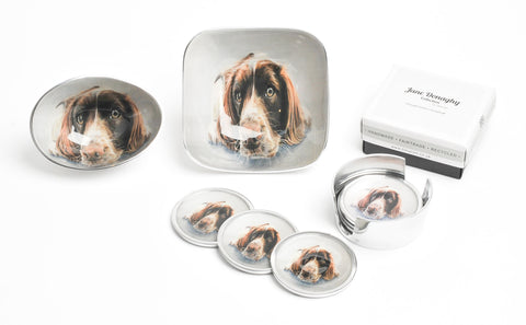 Springer Spaniel Oval Bowl Small (Trade min 4 / Retail min 1) (SPECIAL OFFER)
