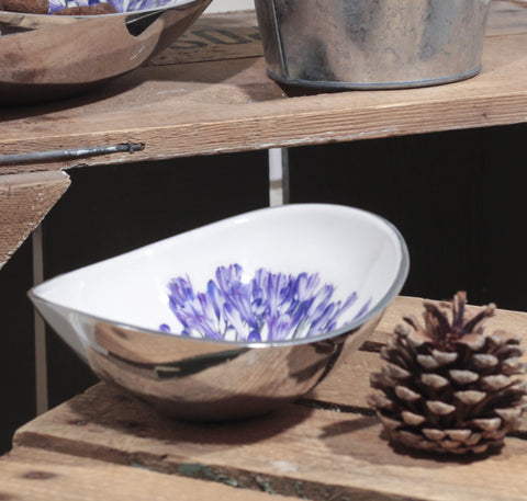 Agapanthus Oval Bowl Small  (Trade min 4 / Retail min 1)