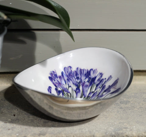 Agapanthus Oval Bowl Small  (Trade min 4 / Retail min 1)